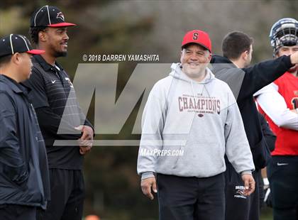 Thumbnail 1 in Stellar Prep @ Salesian College Preparatory (CIF NCS D5 Semifinal) photogallery.
