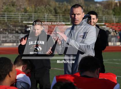 Thumbnail 3 in Stellar Prep @ Salesian College Preparatory (CIF NCS D5 Semifinal) photogallery.