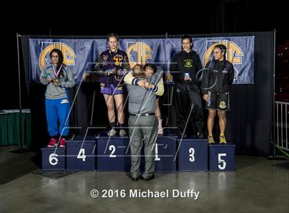 Thumbnail 3 in CIF State Girls Wrestling Championships (Awards) photogallery.
