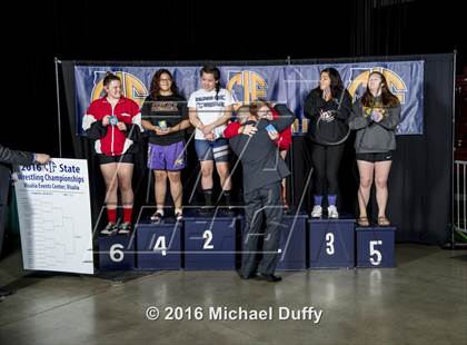 Thumbnail 1 in CIF State Girls Wrestling Championships (Awards) photogallery.