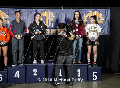 Thumbnail 3 in CIF State Girls Wrestling Championships (Awards) photogallery.