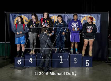 Thumbnail 3 in CIF State Girls Wrestling Championships (Awards) photogallery.