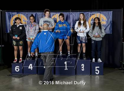 Thumbnail 3 in CIF State Girls Wrestling Championships (Awards) photogallery.