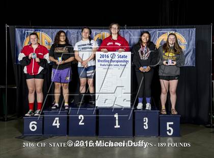 Thumbnail 3 in CIF State Girls Wrestling Championships (Awards) photogallery.