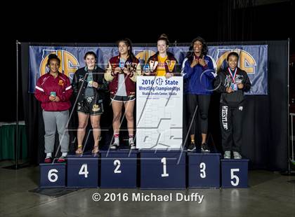 Thumbnail 1 in CIF State Girls Wrestling Championships (Awards) photogallery.
