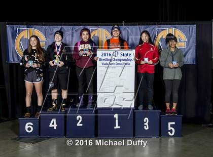 Thumbnail 1 in CIF State Girls Wrestling Championships (Awards) photogallery.