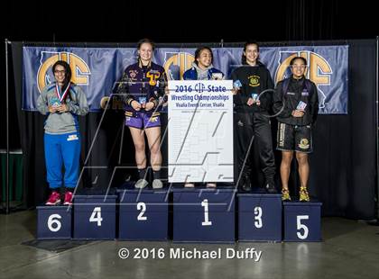 Thumbnail 1 in CIF State Girls Wrestling Championships (Awards) photogallery.