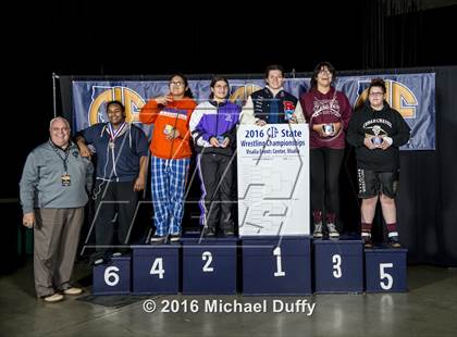 Thumbnail 2 in CIF State Girls Wrestling Championships (Awards) photogallery.