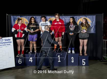 Thumbnail 3 in CIF State Girls Wrestling Championships (Awards) photogallery.