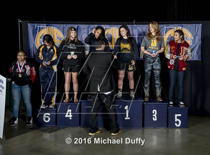Thumbnail 3 in CIF State Girls Wrestling Championships (Awards) photogallery.