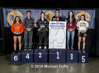 Thumbnail 1 in CIF State Girls Wrestling Championships (Awards) photogallery.