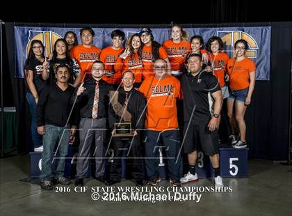 Thumbnail 1 in CIF State Girls Wrestling Championships (Awards) photogallery.
