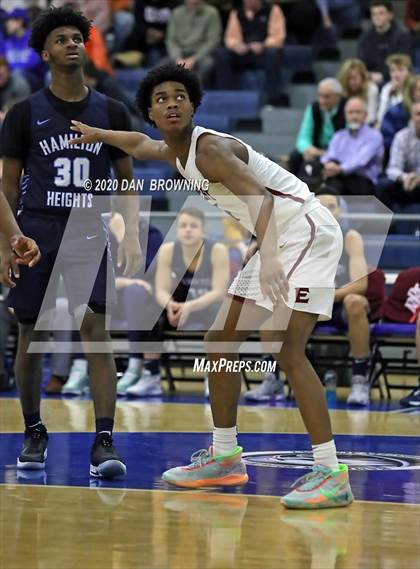 Thumbnail 1 in Memphis East vs. Hamilton Heights (Dr Pepper Classic) photogallery.
