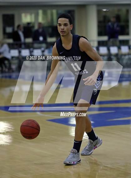 Thumbnail 1 in Memphis East vs. Hamilton Heights (Dr Pepper Classic) photogallery.