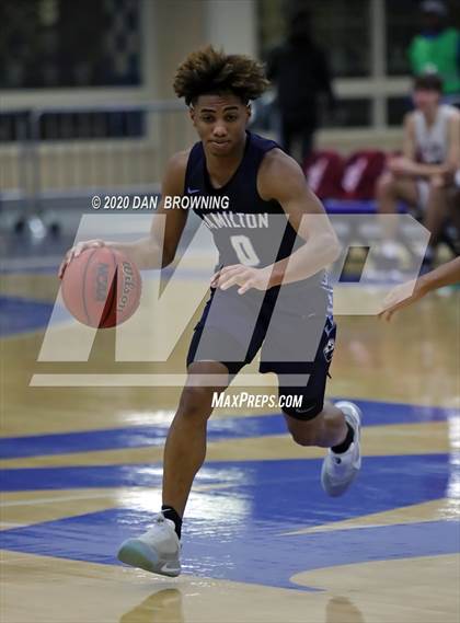 Thumbnail 3 in Memphis East vs. Hamilton Heights (Dr Pepper Classic) photogallery.