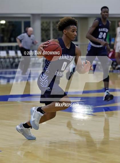 Thumbnail 1 in Memphis East vs. Hamilton Heights (Dr Pepper Classic) photogallery.