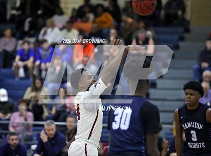 Thumbnail 2 in Memphis East vs. Hamilton Heights (Dr Pepper Classic) photogallery.
