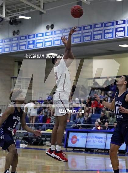 Thumbnail 2 in Memphis East vs. Hamilton Heights (Dr Pepper Classic) photogallery.