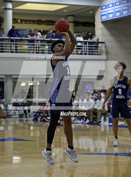 Thumbnail 1 in Memphis East vs. Hamilton Heights (Dr Pepper Classic) photogallery.