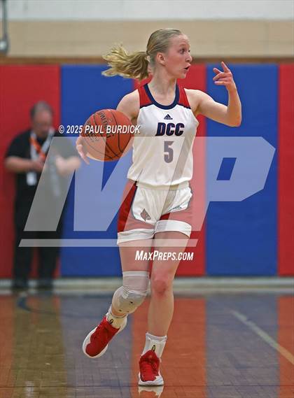 Thumbnail 3 in DuBois Central Catholic vs. Coudersport (District 9 Semifinal) photogallery.