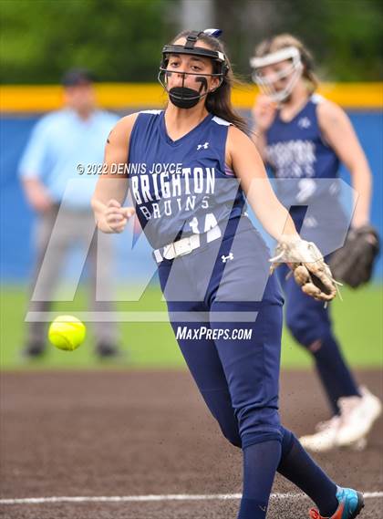 Thumbnail 2 in Brighton @ Webster Schroeder (NYSPHSAA Class A1 Semifinals) photogallery.