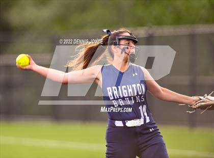Thumbnail 2 in Brighton @ Webster Schroeder (NYSPHSAA Class A1 Semifinals) photogallery.