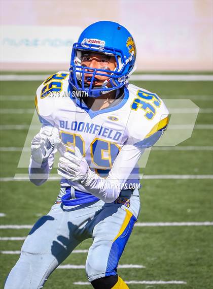 Thumbnail 1 in Bloomfield @ St. Pius X (NMAA 4A Semifinal) photogallery.