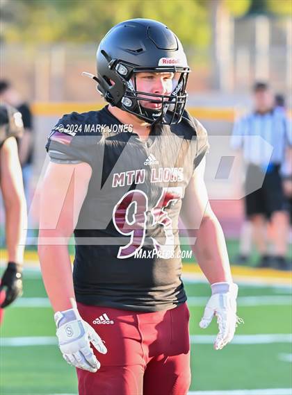 Thumbnail 2 in Red Mountain vs. Centennial (Scrimmage at Mountain Pointe) photogallery.