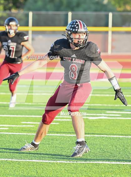 Thumbnail 2 in Red Mountain vs. Centennial (Scrimmage at Mountain Pointe) photogallery.