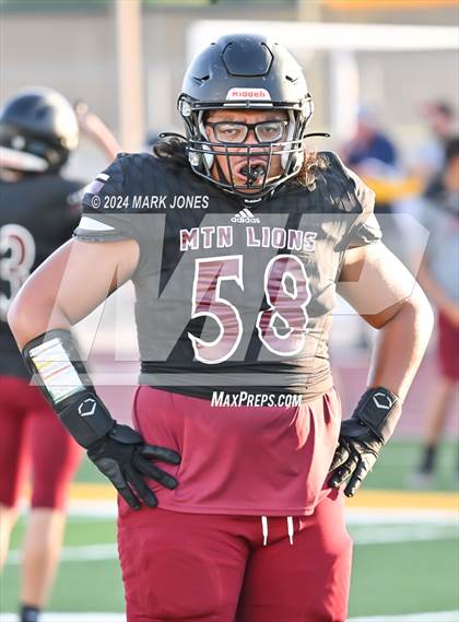 Thumbnail 3 in Red Mountain vs. Centennial (Scrimmage at Mountain Pointe) photogallery.