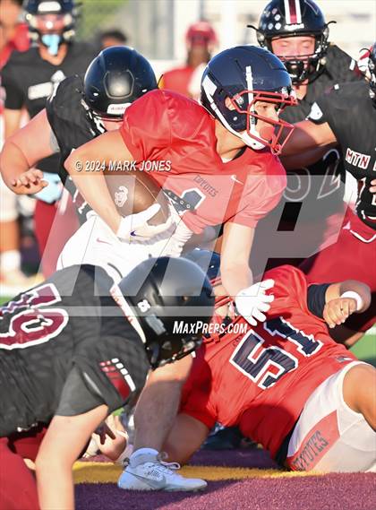 Thumbnail 1 in Red Mountain vs. Centennial (Scrimmage at Mountain Pointe) photogallery.