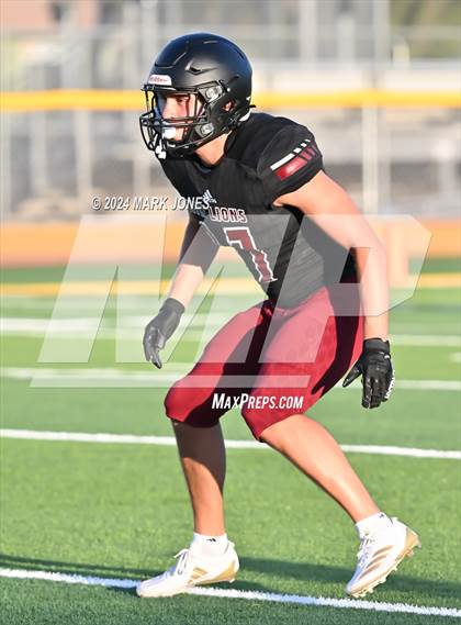 Thumbnail 1 in Red Mountain vs. Centennial (Scrimmage at Mountain Pointe) photogallery.