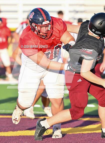 Thumbnail 3 in Red Mountain vs. Centennial (Scrimmage at Mountain Pointe) photogallery.