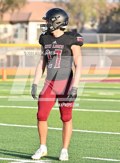 Thumbnail 2 in Red Mountain vs. Centennial (Scrimmage at Mountain Pointe) photogallery.