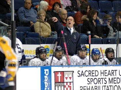 Thumbnail 2 in Hand vs Staples (Sound Tigers Harbor Yard Series) photogallery.