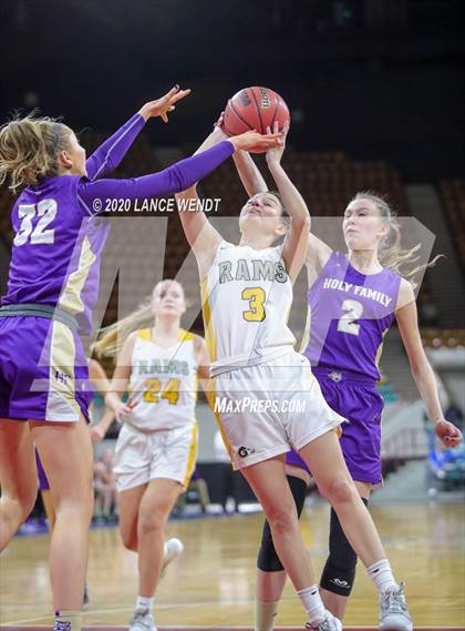Thumbnail 1 in Holy Family vs. Green Mountain (CHSAA 4A Final Four) photogallery.
