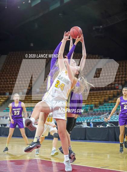 Thumbnail 1 in Holy Family vs. Green Mountain (CHSAA 4A Final Four) photogallery.