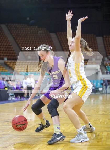 Thumbnail 1 in Holy Family vs. Green Mountain (CHSAA 4A Final Four) photogallery.