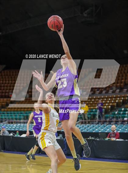 Thumbnail 1 in Holy Family vs. Green Mountain (CHSAA 4A Final Four) photogallery.