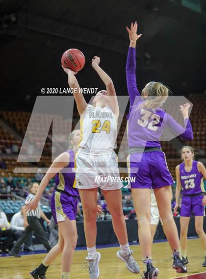 Thumbnail 3 in Holy Family vs. Green Mountain (CHSAA 4A Final Four) photogallery.