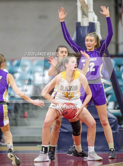 Thumbnail 1 in Holy Family vs. Green Mountain (CHSAA 4A Final Four) photogallery.