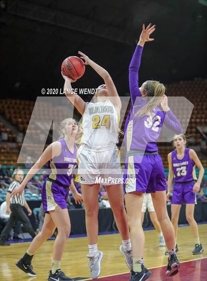 Thumbnail 2 in Holy Family vs. Green Mountain (CHSAA 4A Final Four) photogallery.