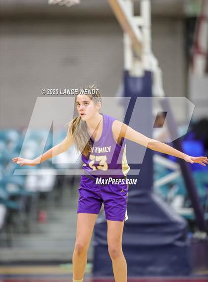 Thumbnail 3 in Holy Family vs. Green Mountain (CHSAA 4A Final Four) photogallery.
