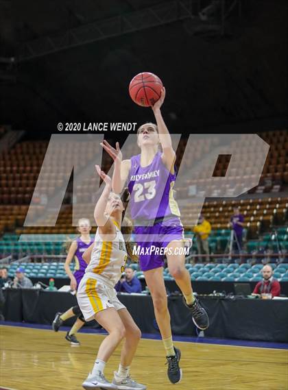 Thumbnail 3 in Holy Family vs. Green Mountain (CHSAA 4A Final Four) photogallery.