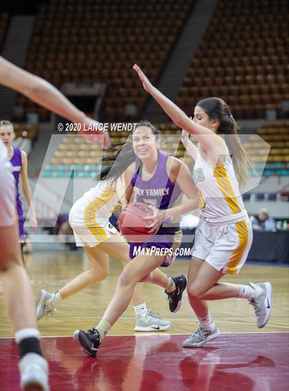 Thumbnail 1 in Holy Family vs. Green Mountain (CHSAA 4A Final Four) photogallery.