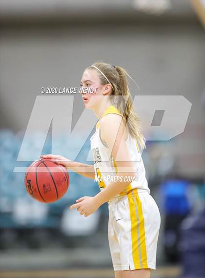 Thumbnail 2 in Holy Family vs. Green Mountain (CHSAA 4A Final Four) photogallery.