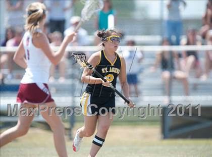 Thumbnail 2 in St. Agnes Academy v St. Stephen's Episcopal (D2 TGHSLL State Semifinal) photogallery.