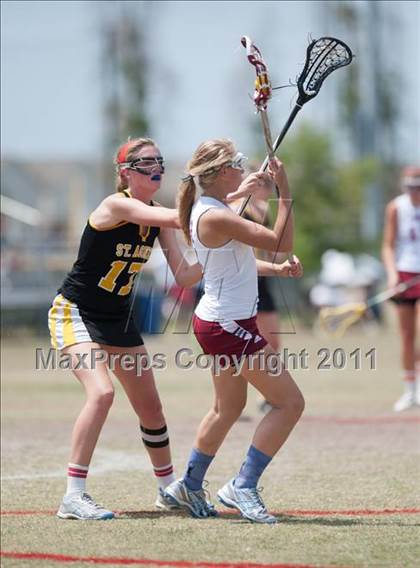 Thumbnail 2 in St. Agnes Academy v St. Stephen's Episcopal (D2 TGHSLL State Semifinal) photogallery.