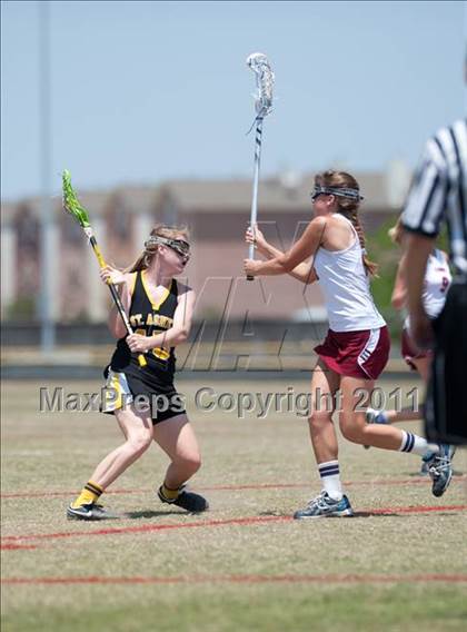 Thumbnail 2 in St. Agnes Academy v St. Stephen's Episcopal (D2 TGHSLL State Semifinal) photogallery.
