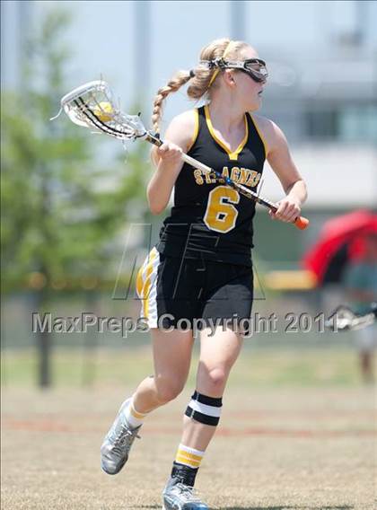 Thumbnail 2 in St. Agnes Academy v St. Stephen's Episcopal (D2 TGHSLL State Semifinal) photogallery.
